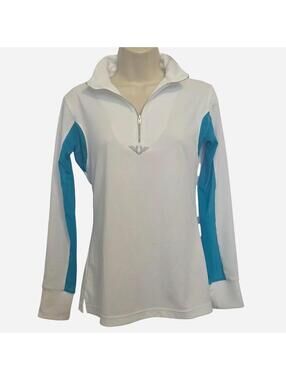 TuffRider Equestrian long-sleeve cooling equestrian shirt Size: Small